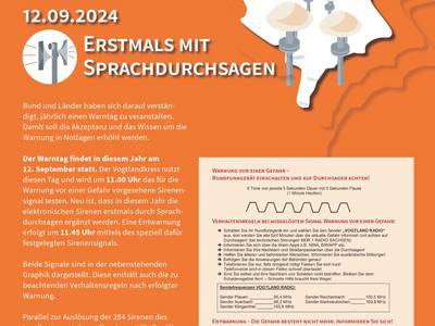 Warntag Sirenen V