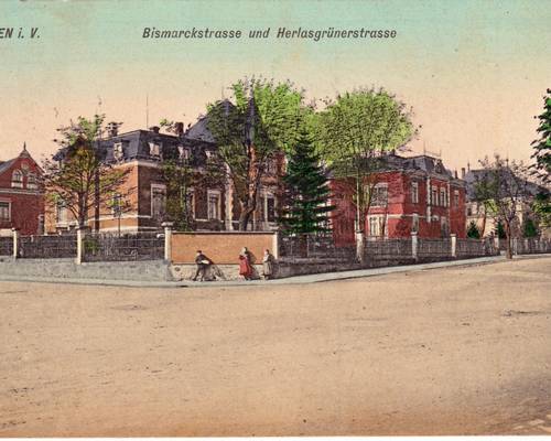 treuen bismarckstrasse und herlasgrünerstrasse 1904