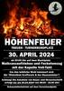 Plakat Treuener Höhenfeuer